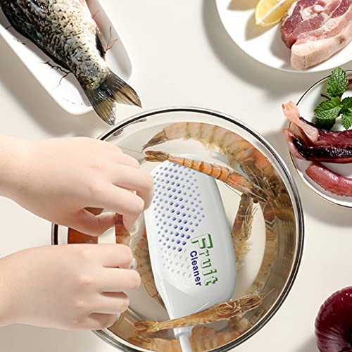 Máquina lavadora automática para frutas y verduras portátil miniatura 6
