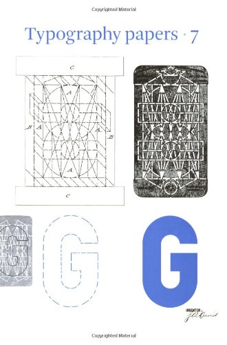 Preisvergleich Produktbild Typography Papers: Number 7