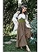 Scarlet Darkness Ren Faire Belts for Women Medieval Waist Cincher Bustier Belt for Party Green Size 8