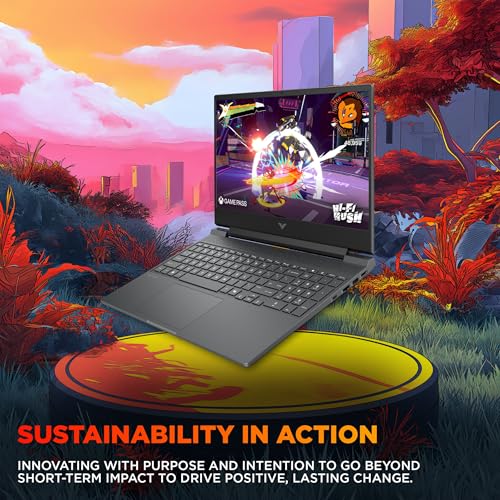 HP Victus 15.6" Gaming Laptop | AMD Ryzen 7 7445H Processor | 16GB RAM | 512GB SSD | NVIDIA GeForce RTX 4050 | 144Hz FHD IPS Anti-glare Display | Windows 11 | AMD FreeSync | Fast charge | 15-fb3003sa - Image 7
