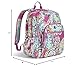 Vera Bradley Women's Cotton Campus Backpack, Wildflower Paisley, One Size