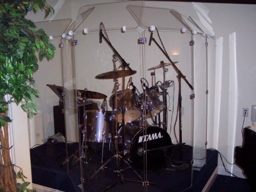 Drum Shield DS5D Chrome Hinges