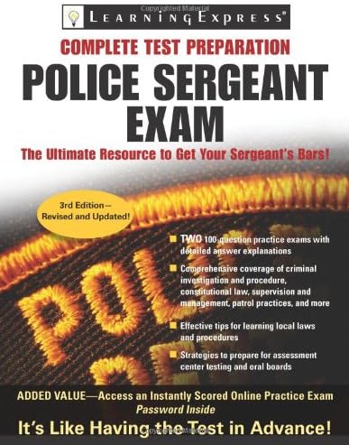 Police Sergeant Exam 3rd Edition
