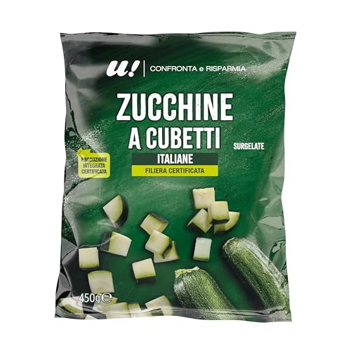 Zucchine a Cubetti U! Confronta e Risparmia, 450g (surgelato)