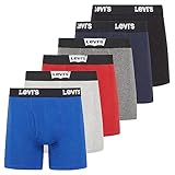 Levi's Mens Boxer Briefs Mens Underwear 6 Pack Breathable Cotton Boxers for Men