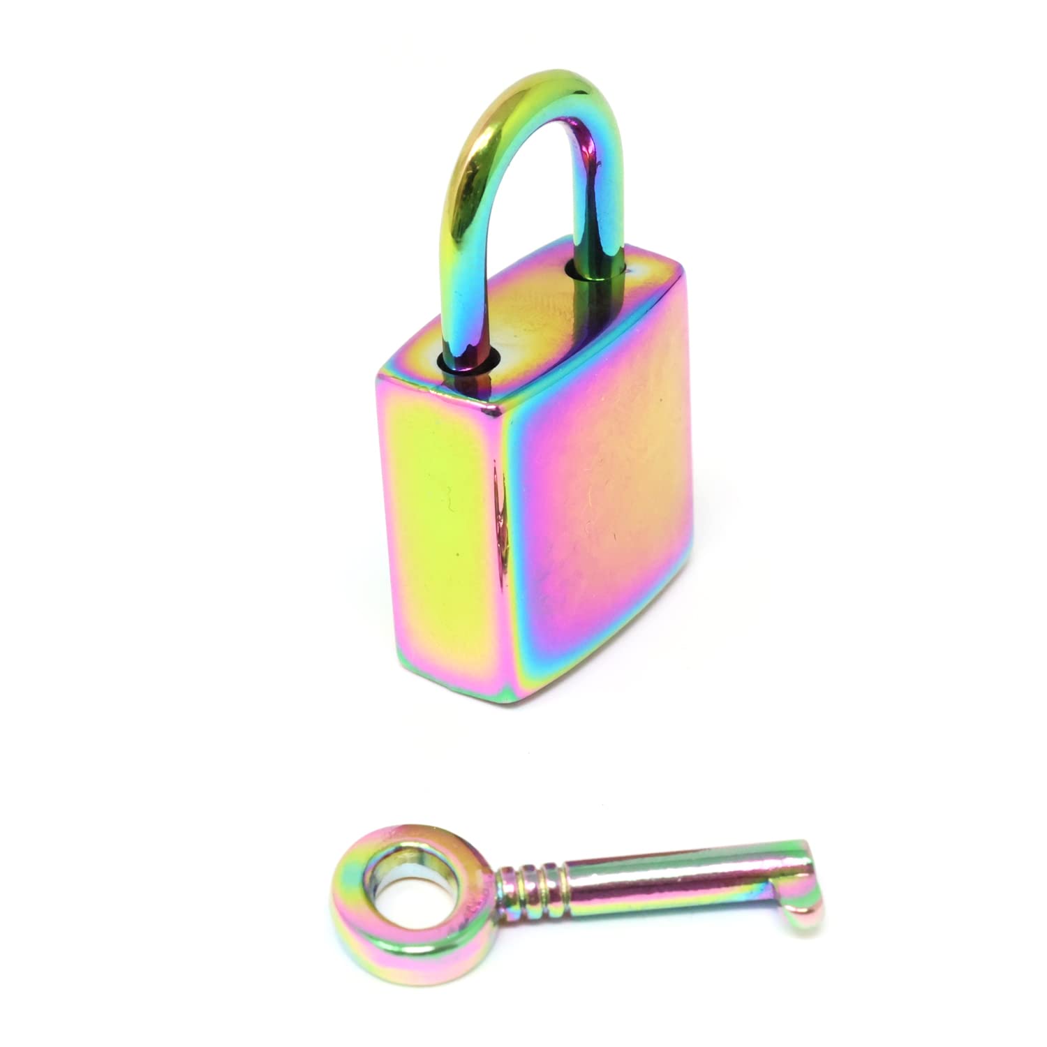 Honbay Cute Square Colorful Padlock Mini Padlock Lock with
