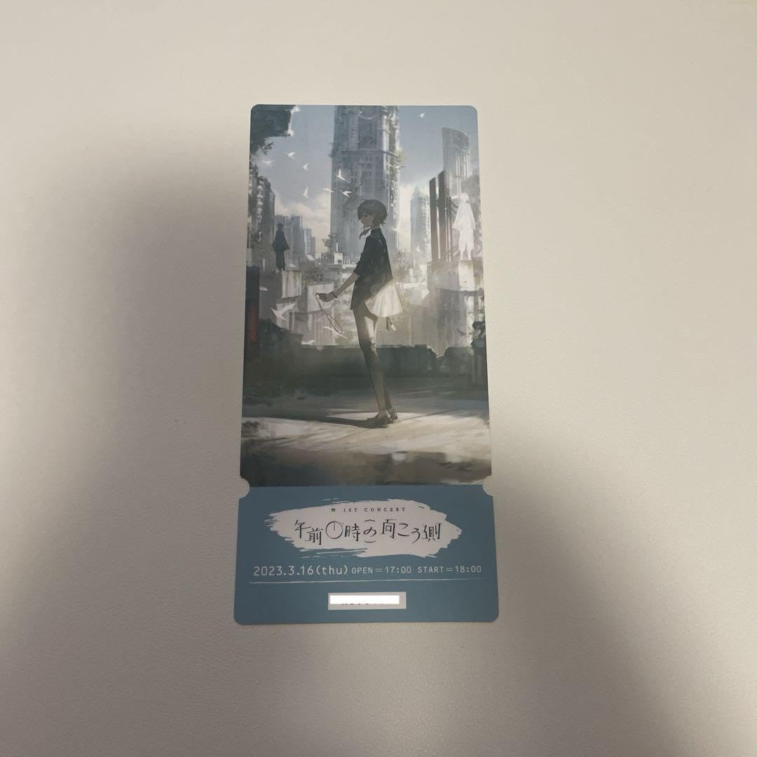 叶 にじさんじ 午前0時の向こう側 初回生産限定版 メモリアルチケット 観測記録 叶 1st Concert「午前0時の向こう側」初回生産限定版 [Blu-ray