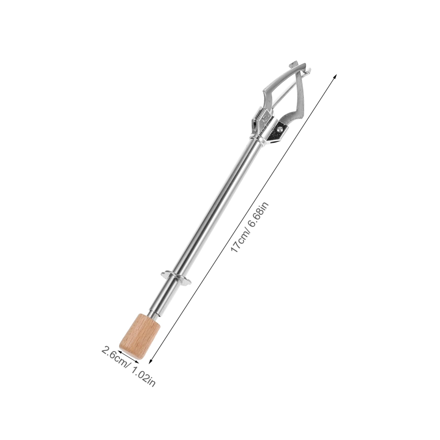 NAMOARLY Stainless Steel Ice Cube Tong Reusable Ice Clip for Charcuterie Board Multifunctional Food Clip for Easy Access Grip