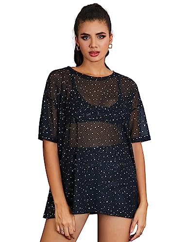 トップス werthy SHEER DRESS TEE Featherweight V Rested Sleep Tee Dress | Beyond Yoga