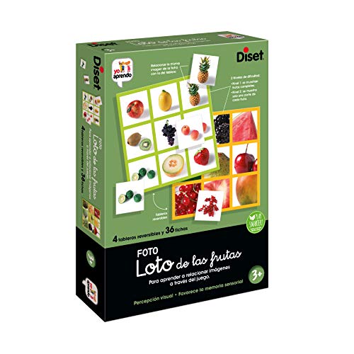 Diset- Loto Photo Juego Educativo para Niños, Multicolor (68943)