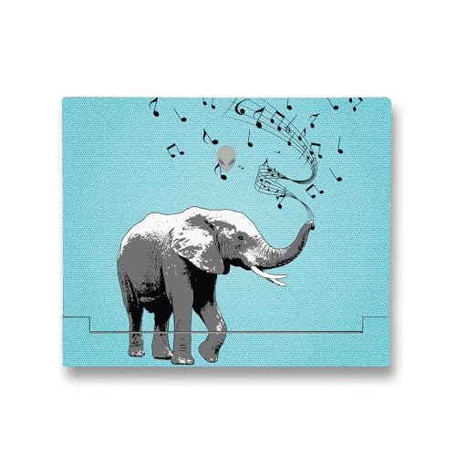 Image of MightySkins Skin Compatible with Alienware X14 R2 (2023) Full Wrap Kit - Musical Elephant | Protective, Durable, and Unique Vinyl Decal wrap Cover | Easy to Apply & Change Styles | Made in The USA