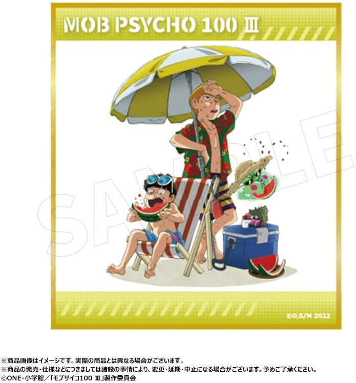 TV Anime Mob Psycho 100 III Trading Mini Shikishi, Box of 10