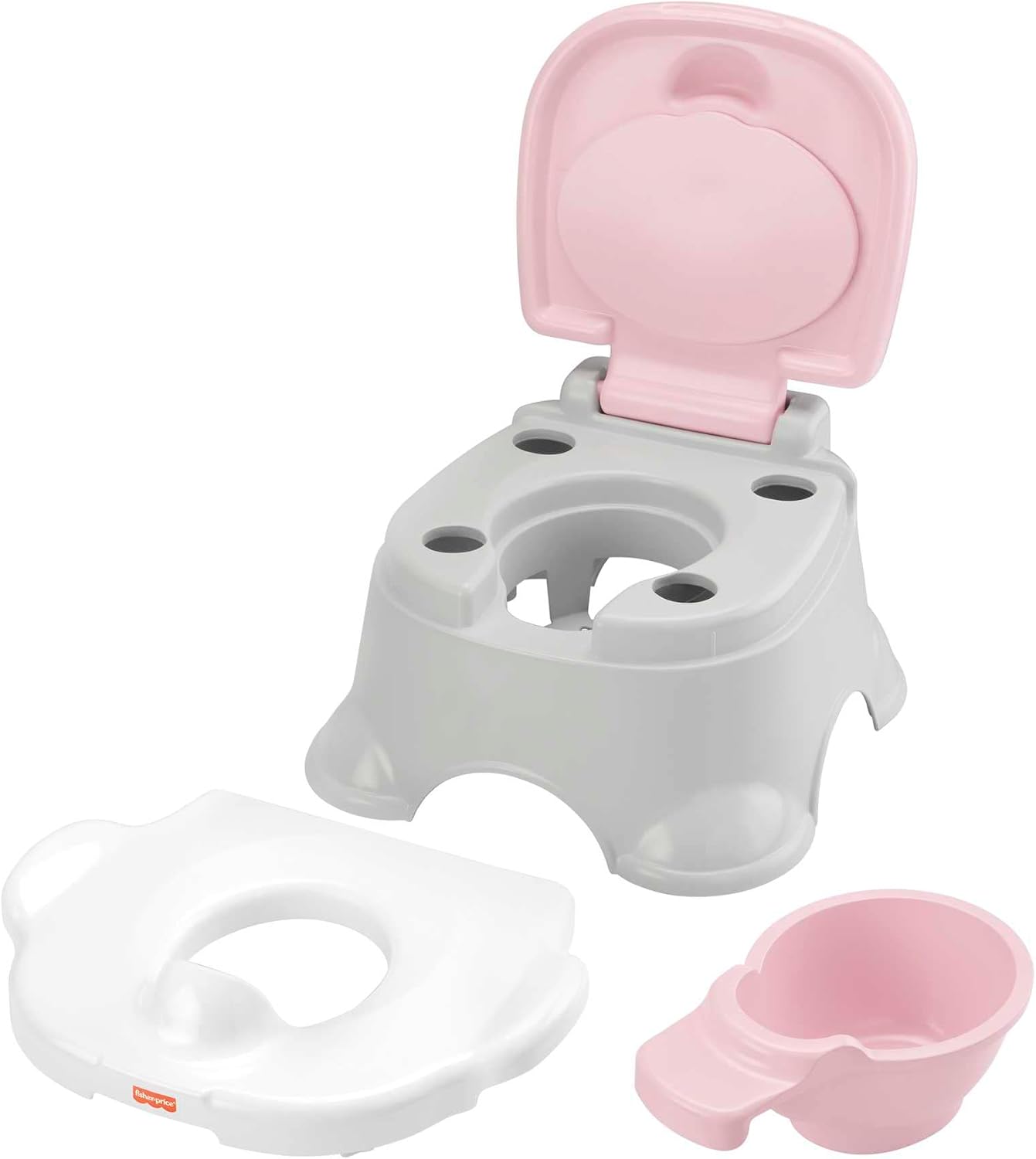 Troninho de bebê 3 em 1 Rosa Fisher-Price