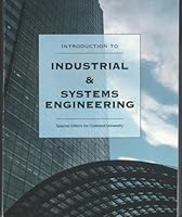 Introduction to Industrial and Systems Engineering-Oakland University 3rd Ed 0536339139 Book Cover
