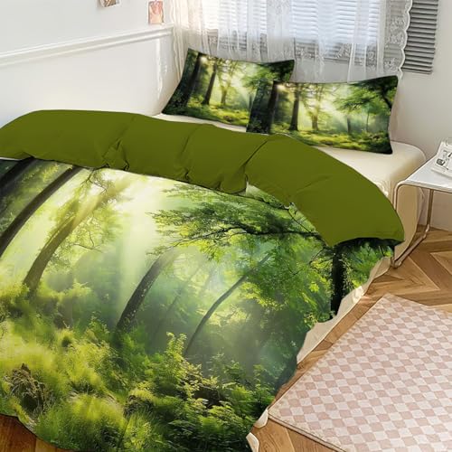 Housse de couette 200x200cm en microfibre douce et réversible - 4