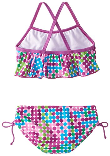 Image of Kanu Surf Girls Cindy Flounce Bikini Beach Sport 2 Piece Swimsuit