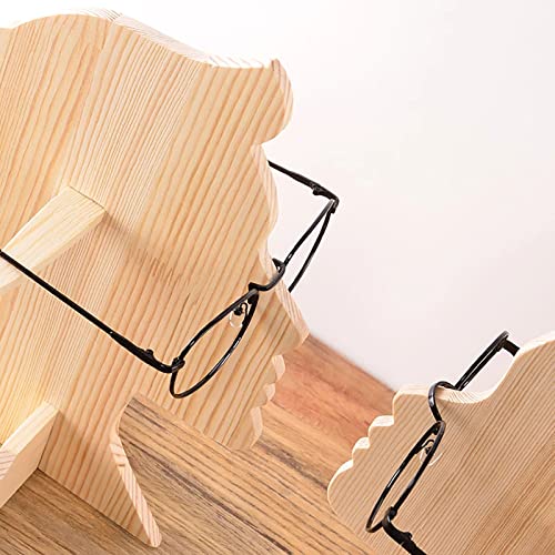 Support à lunettes stable contre les rayures sur table de nuit et bureau