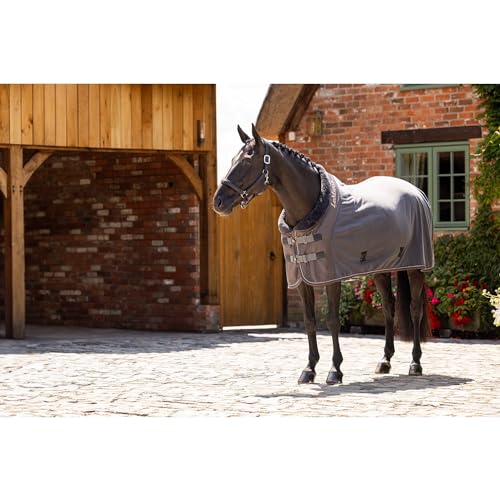 Tapis de luxe en polaire LeMieux l'élégance du Graphite