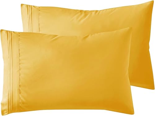 Nestl Bedding - Fundas de almohada de microfibra