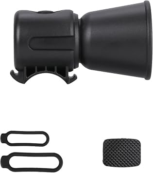 High-Capacity Bike Horn 120dB Alert Weatherproof Housing with Adjustable Mount Ergonomic Handlebar Fit for Commuters Cycle Horn Electric