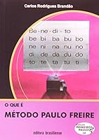 O que é Método Paulo Freire 8511010386 Book Cover