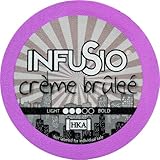 96 Count - Crème Brûlée Coffee, Single Serve Coffee Pods for Keurig K Cup® Brewers - InfuSio Premium