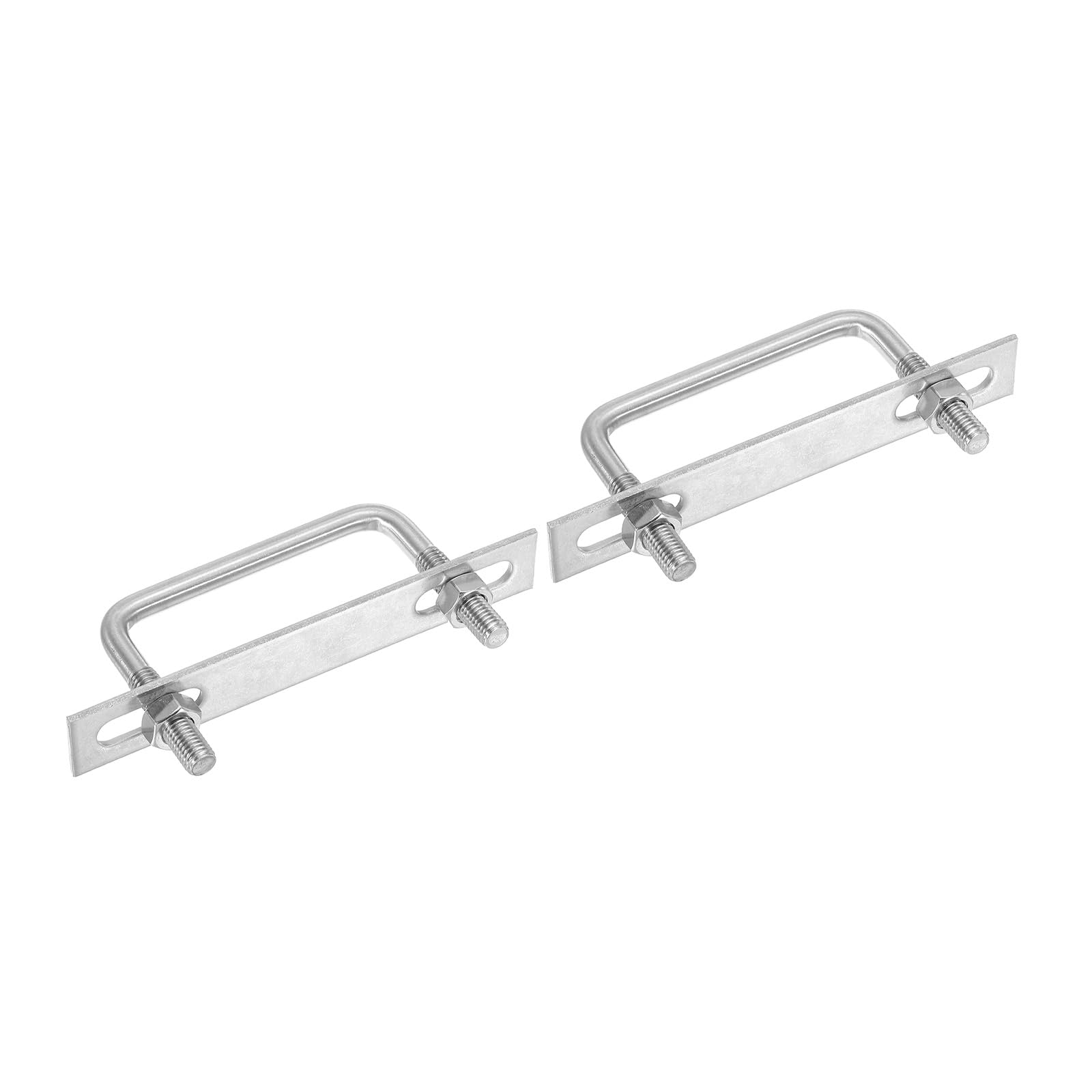 PATIKIL M10x90x70mm Square U-Bolts Kit