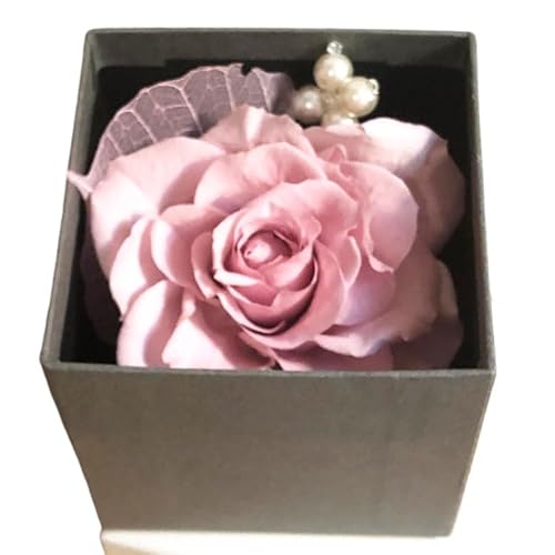 花 プリザーブドフラワー 小さな box 8cm×8cm×7.5cm [littleprincess 石川県 宝達志水町 38600817]
