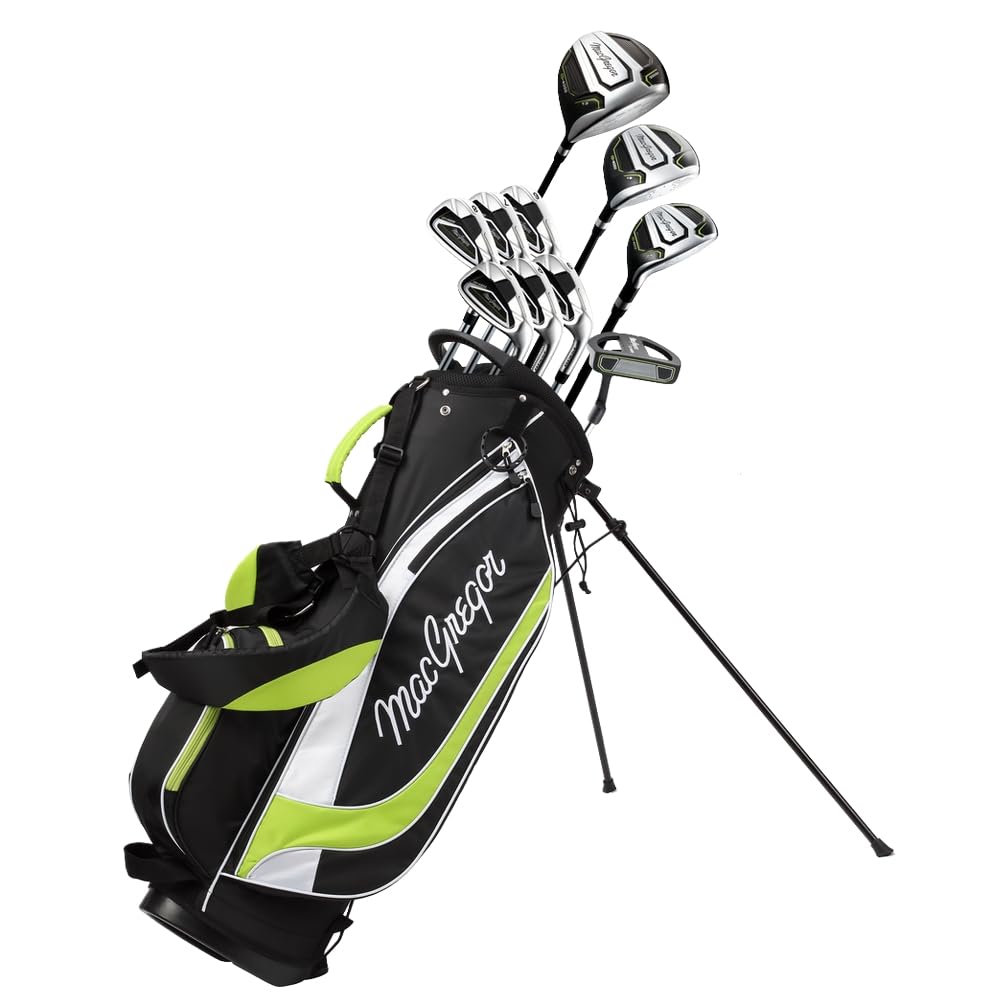 CG4000 Ensemble de Golf en Acier ou Graphite, Chariot ou Sac...