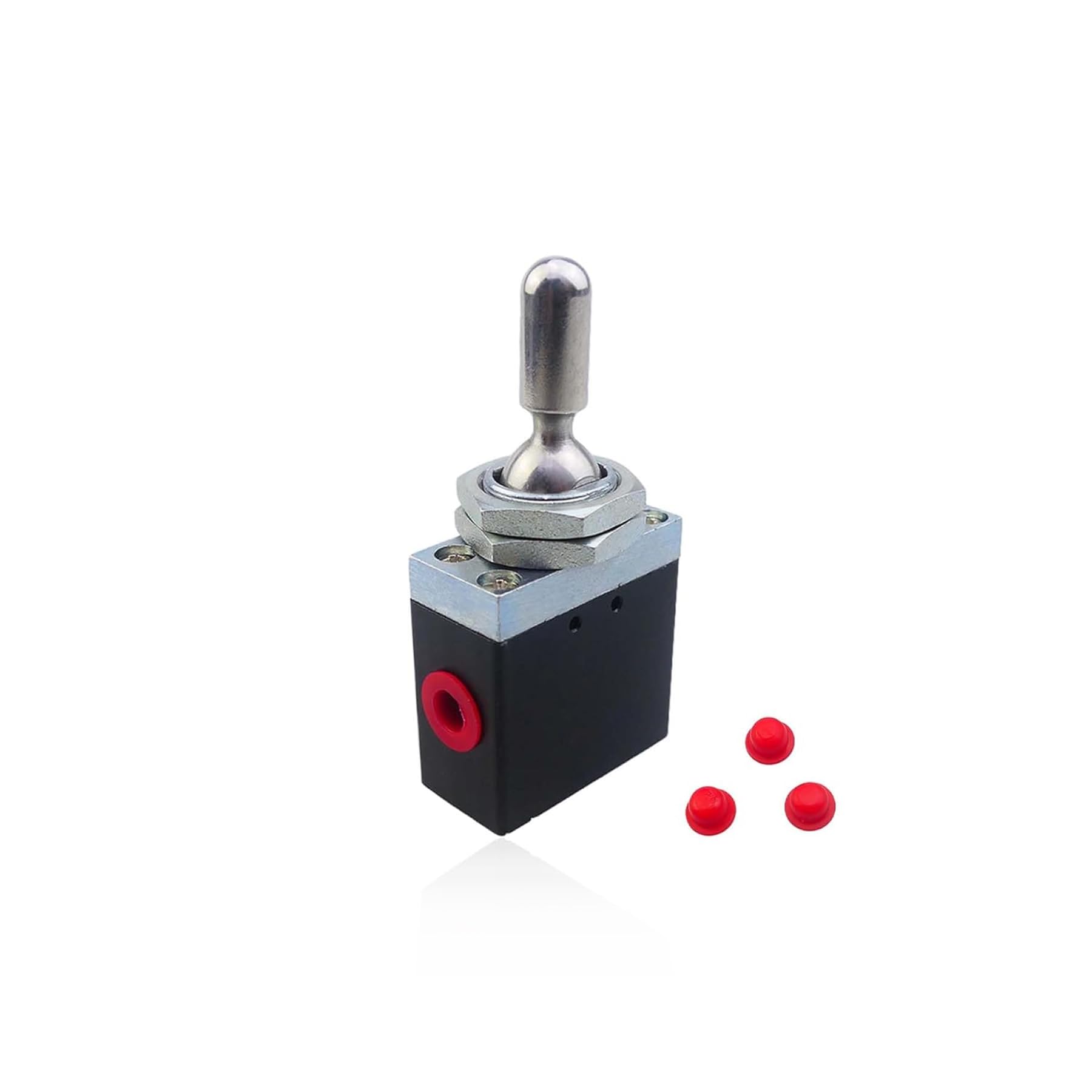 BAV020T Neutral Lockout Toggle Valve Only Momentary Switch with 3 Position Detents for Controlling Pumps Valves Tailgate Cylinders