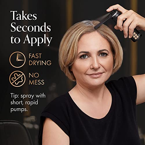 Michel Mercier Hair Root Touch Up Spray With Unique Applicator, Protects Hairline And Scalp Health, Fast And Easy Grey Hair Cover Up Concealer For Women And Men, Instant Gray Coverage (Beige) #TOP1