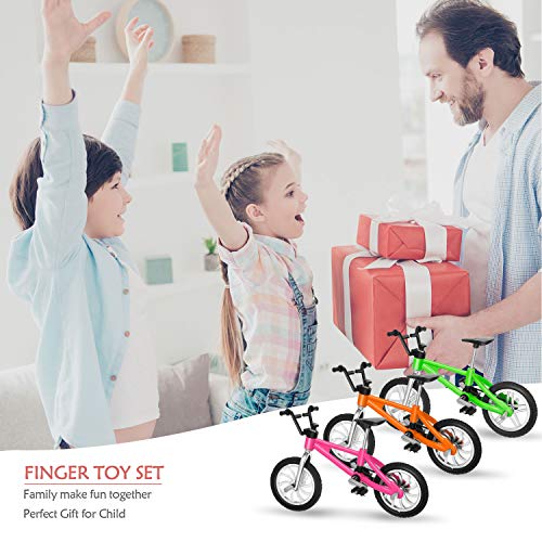 18 Pezzi Mini Finger Toy Set Finger Skateboard