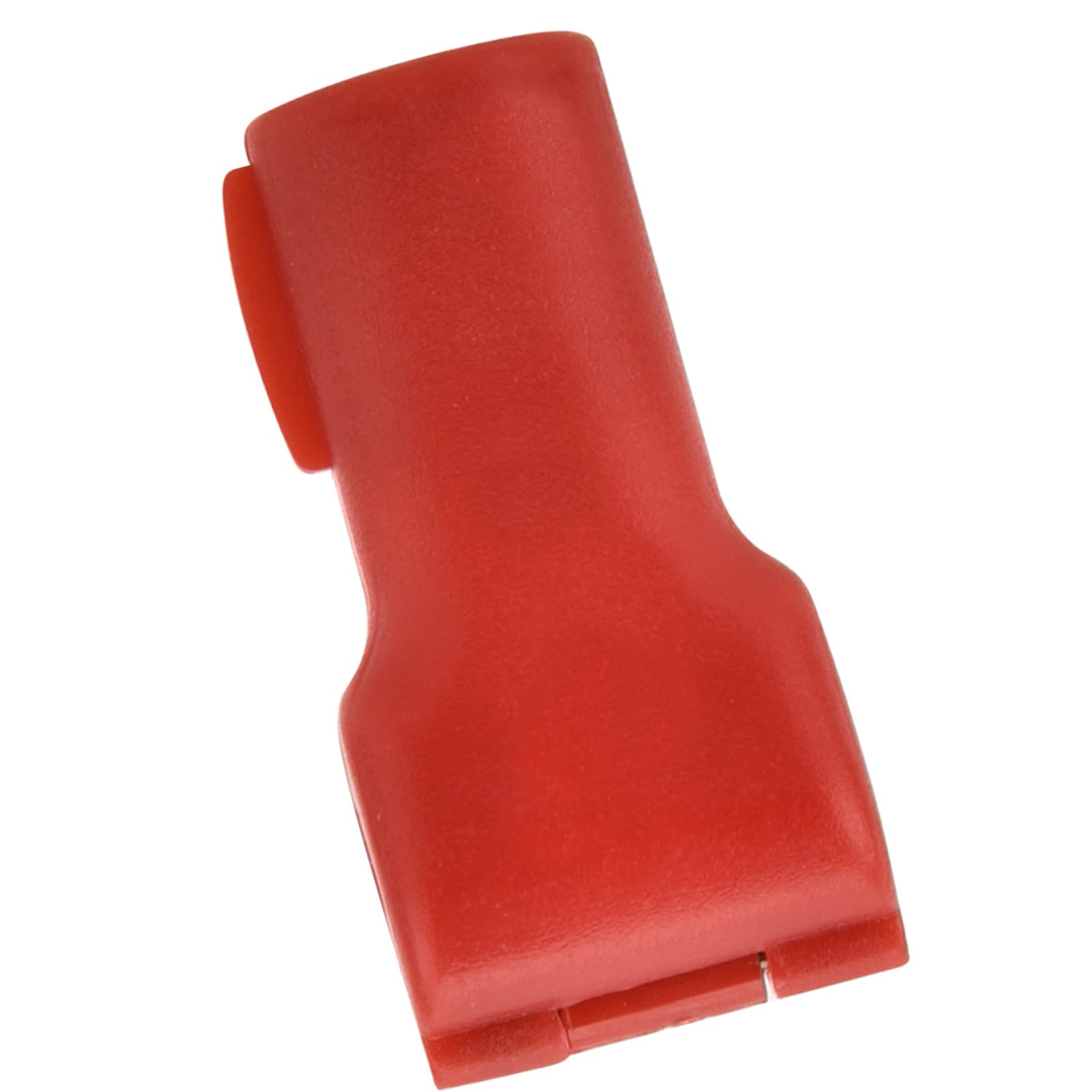 Cerradura de gancho antirrobo de 100 piezas,rojo anti barrido,gancho de exhibición de seguridad para tiendas minoristas,con desbloqueo magnético especial,para enlace de productos básicos(6MM)