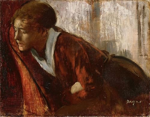 Affiche Mélancolie Edgar Degas | Impression sur Toile Moderne Salon 60x90cm