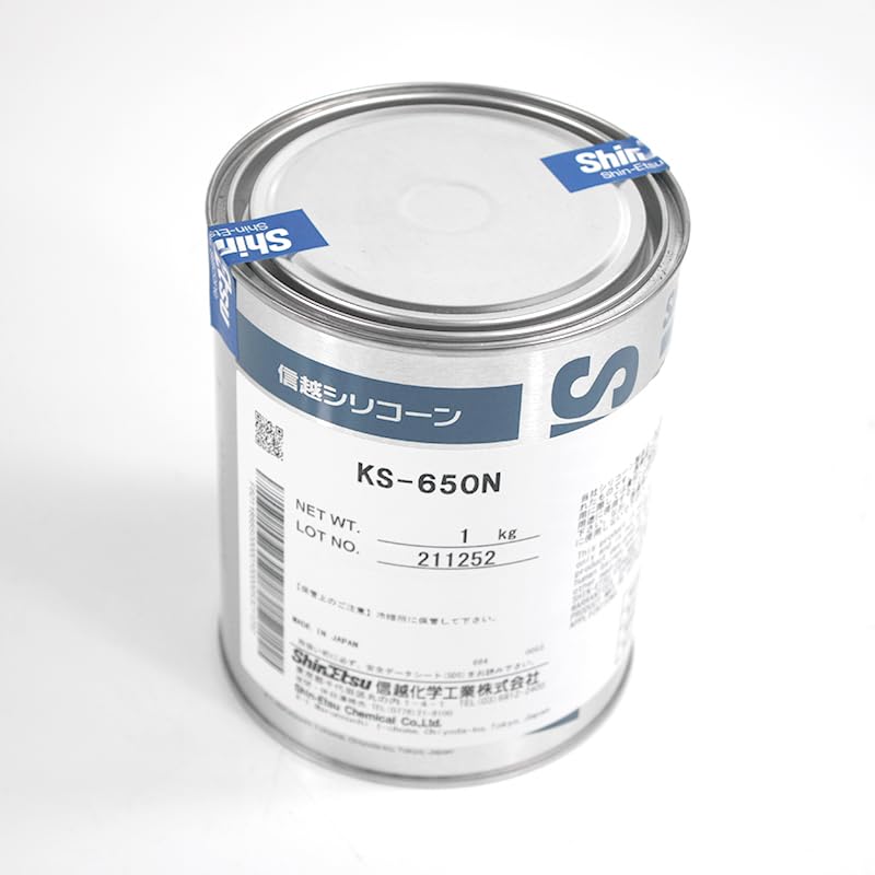 Shin-Etsu KS-650N grasa especial aislante 1 kg | Compuesto sellador para caucho y aplicaciones eléctricas de alta exigencia