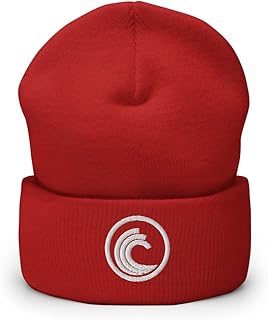 Hogue WS LLC BTT Cryptocurrency Logo Hat (Embroidered Cuffed Beanie)