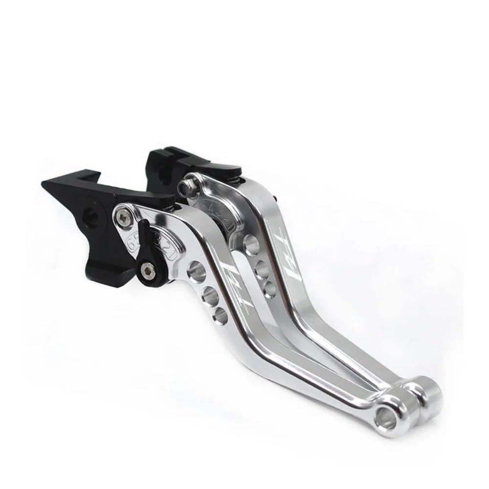 Nhgfdfs Silver Motorcycle Clutch Brake Lever For Ya&Maha Fz1 2001-2005 Motorcycle Accessories Short Brake Clutch Levers
