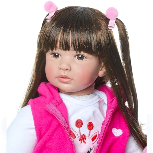 Muñeca Reborn para Niñas 24 Pulgadas Lifelike miniatura 3