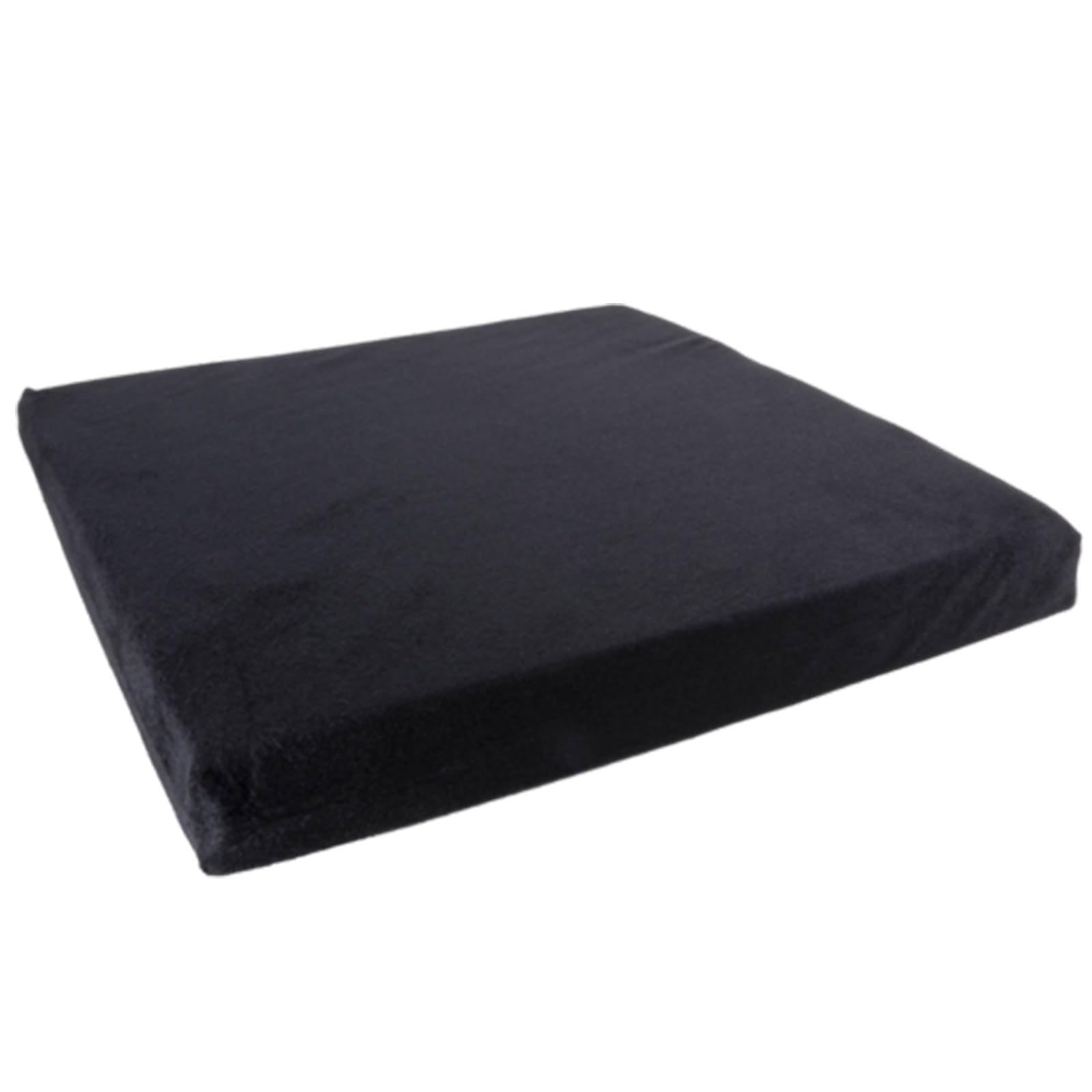 bescomedical Rollstuhl Sitzkissen SIKI 54 cm Schwarz - Universalkissen | Komfortkissen aus Qualitäts-Schaumstoff - atmungsaktives Kissen mit abnehmbarem Bezug - waschbar bis 30°C, druckentlastend