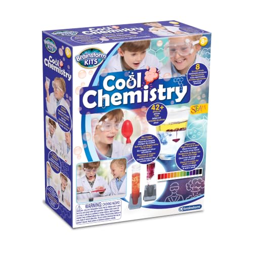 Brainstorm Toys Cool Chemistry Stem Jouet éducatif et interactif 42 pièces