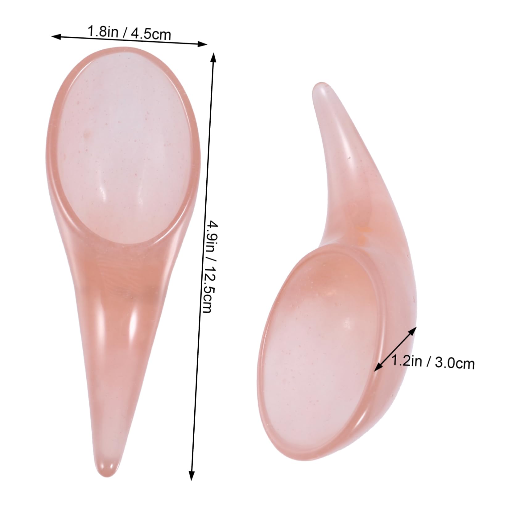 Healvian 9pezzi Piastre Resina Per Massaggio Gua Sha Strumenti Professionali Per Raschiatura Del Corpo e Del Viso Per Rilassamento e Benessere