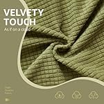 Jacquard Chair Covers for Dining Room 4 Pack, Waffle Pattern Stretch Dining Chair Cover, Washable Spandex Kitchen Parsons Chair Slipcovers,Chair Covers for Home or Party - Image 3