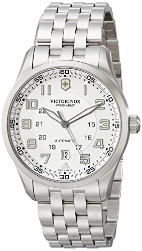 Victorinox Men's 241506 AirBoss Analog Display Swiss Automatic Silver Watch