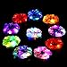 10PCS LED Hair Scrunchies with Light Modes for Girls, Premium Elastic Bands with Gift Bag - Glowing Hair Rings, Great Holiday Headwear