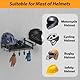 Helmhalterung Wand, Wandmontage, Helmhalter aus Edelstahl und Holz, Motorradhelm Halterung Motorradhelm Wandhalterung Huthalterung mit Haken für Motorrad Helm Jacke Handschuhe, Schwarz