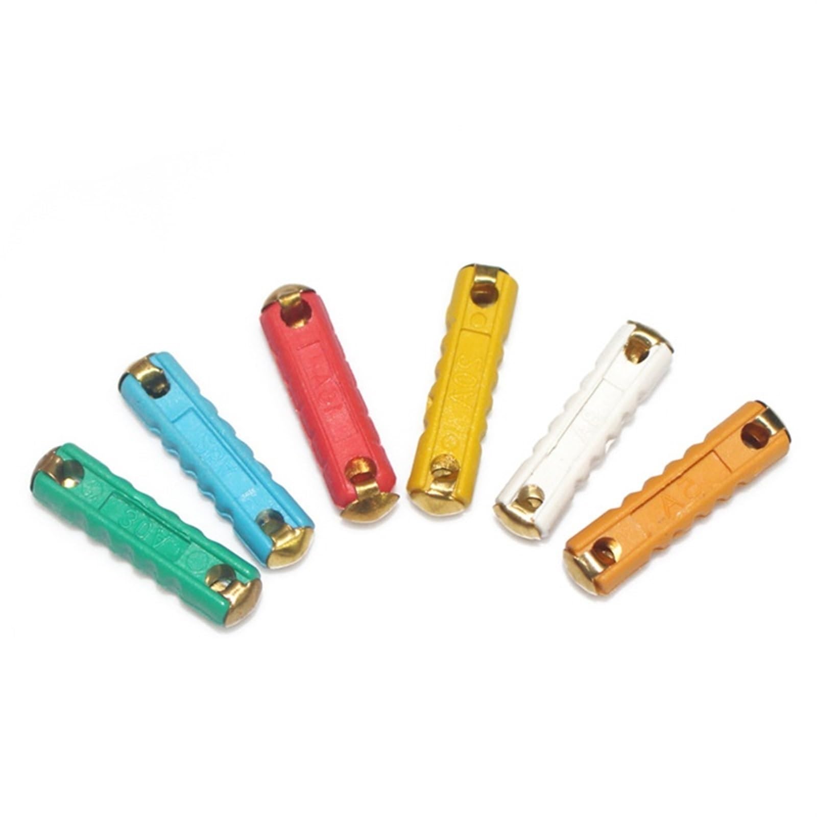 Fusible automobile bakélite 8A type lame de voiture en cuivre pour circuit auto 50pcs
