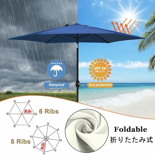 Toile de rechange pour parasol imperméable et anti-UV50+