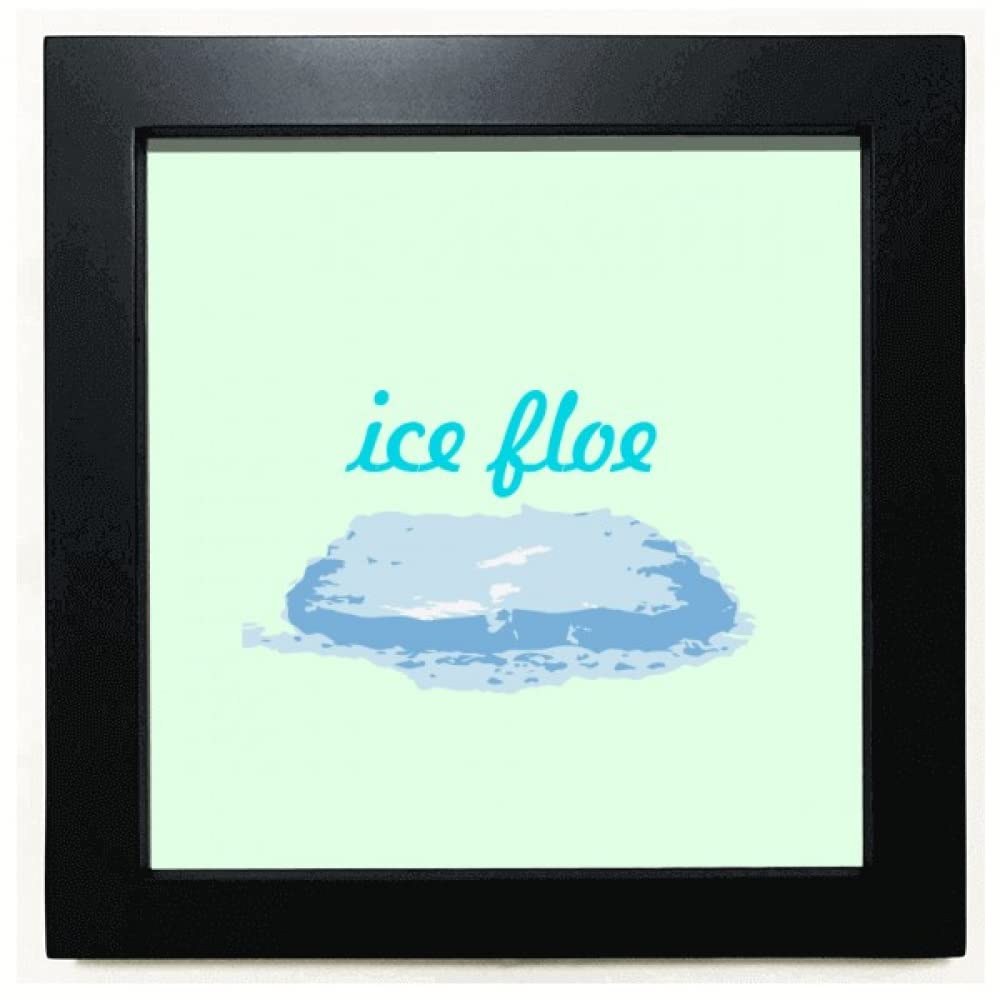 Nutritious Arctic Cod Fish Black Square Frame Picture Wall Tabletop