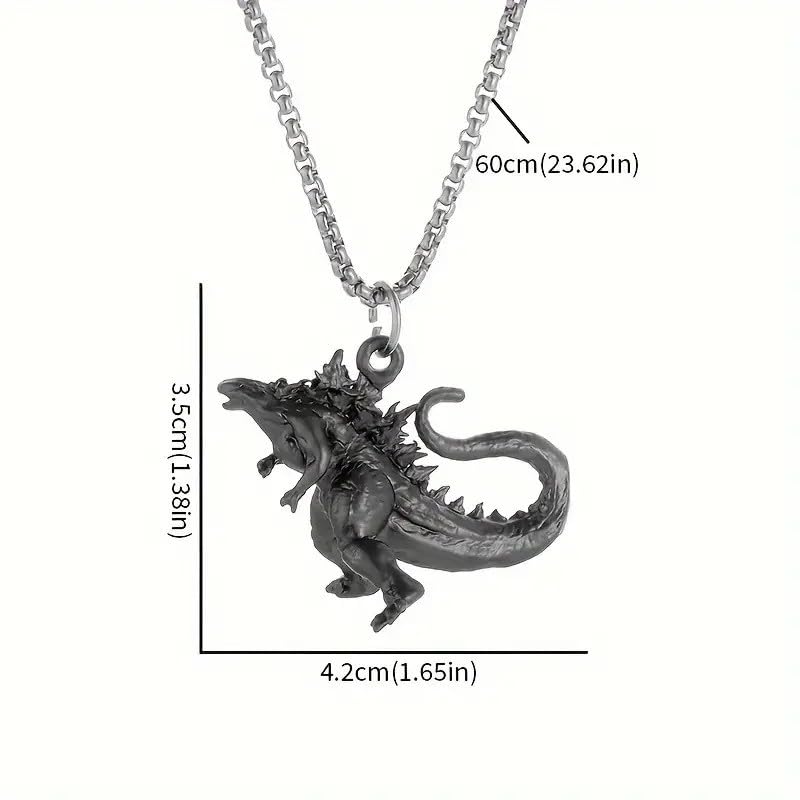 monster dinosaur god Pendant Necklace2