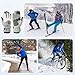 Unisex Snow Gloves, Waterproof, Windproof, and Touch Screen Compatible Ski Gloves